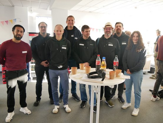 Das Team Computy beim AI Camp